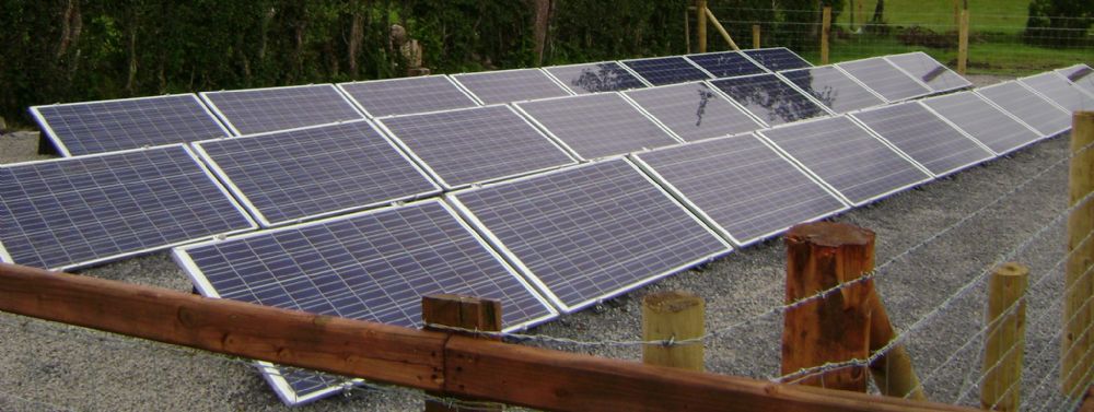 6.5kW SolarWorld Suntub Ground mount system